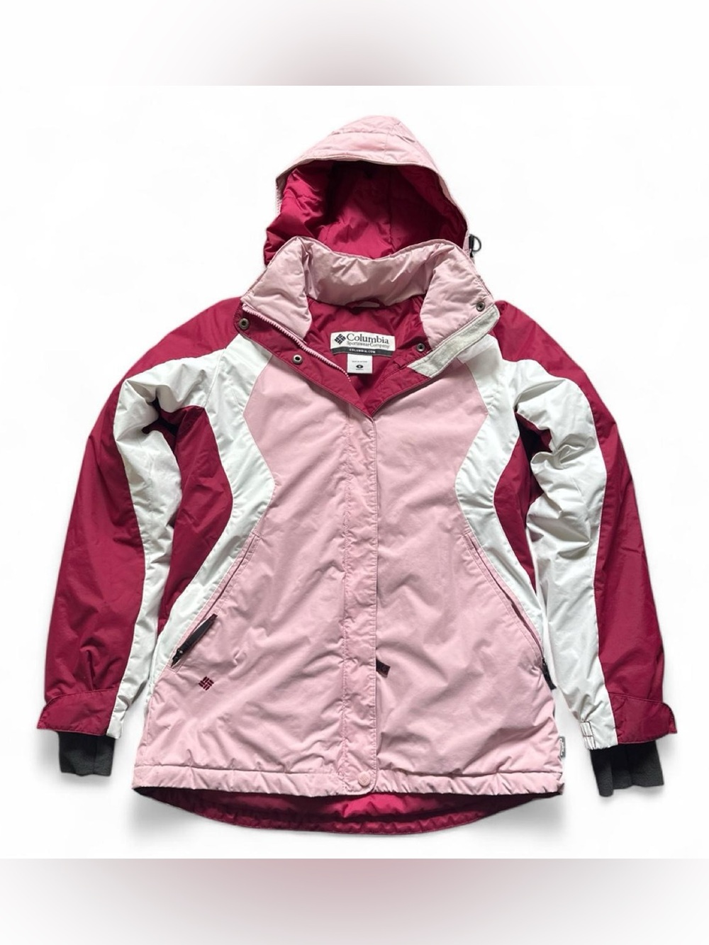 Columbia Women’s Y2K Colorblock Waterproof Ski & Snowboard Jacket NWOT Small